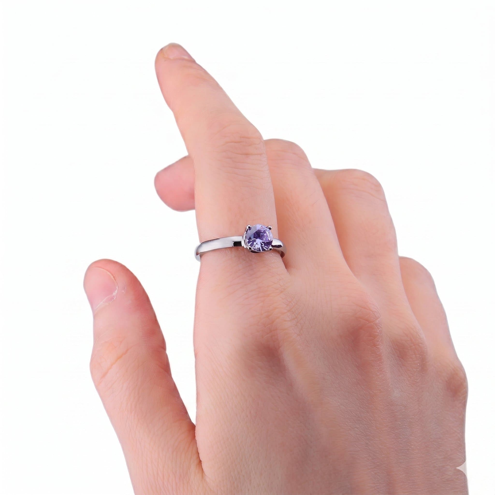 Rose flower Ring view 2